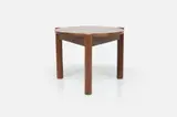 Low Table by Pierre Jeanneret, ca. 1962, Teak. 16" H x 22" Diameter, sold Mar 2023