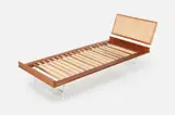 'Thin Edge' Twin Bed by George Nelson, 1954, / ca. 2003 Ash, sold Mar 2023