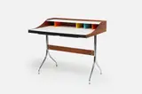 'Swag Leg' Desk by George Nelson, 1958, / 2013 Walnut, sold Mar 2023