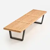 George Nelson, for Herman Miller 72 Bench (1946/ ca. 2005), 1946, produced circa 2005 Beech