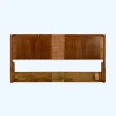 T. H. Robsjohn-Gibbings, for Widdicomb 1627 Queen Headboard (1954), 1627, production 1954 Walnut
