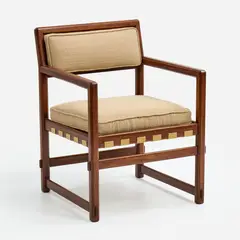 Edward Wormley, for Dunbar "Janus Collection" 5762 Occasional Chair (1957), 1957, Dunbar Furniture Circa 1957 Walnut