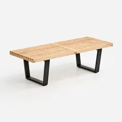 George Nelson, for Herman Miller 48 Bench (1946/ 2019), 1946, produced 2019 Beech