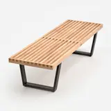 George Nelson, for Herman Miller 60 Bench (1946/ 2020), 1946, produced 2020 Beech