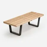 George Nelson, for Herman Miller 48 Bench (1946/ 2020), 1946, produced 2020 Beech