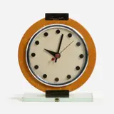 Gilbert Rohde, for Herman Miller 4707B Table Clock (ca. 1933), ca. 1933, Herman Miller Circa 1933 Maple