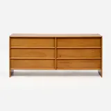 T. H. Robsjohn-Gibbings, for Widdicomb Walnut Dresser (ca. 1950s)