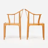 Hans J. Wegner, for Fritz Hansen Pair of China Chairs (1944/1982)