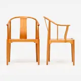 Hans J. Wegner, for Fritz Hansen Pair of China Chairs (1944/1982)