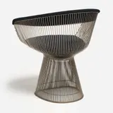 Warren Platner, for Knoll Armchair (ca. 1969), ca. 1969, production circa 1969 Nickel-plated steel rods
