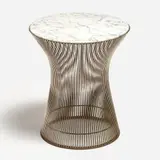 Warren Platner, for Knoll Side Table (ca. 1969), ca. 1969, production circa 1969 Nickel-plated steel rods