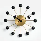 George Nelson, for Howard Miller Ball Clock, 1949, early production Lacquered wood