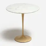 Eero Saarinen, for Knoll Tulip Side Table, 1957, early production Marble