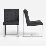 Milo Baughman, for Thayer Coggin, Pair of 8101 Chairs (1970s)