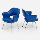 Eero Saarinen, for Knoll Pair of Executive Armchairs (ca. 1950s-60s)