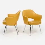 Eero Saarinen, for Knoll Pair of Executive Armchairs (ca. 1960s)