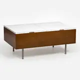 George Nelson, for Herman Miller Lift-Top Blanket Chest (ca. 1950s), ca. 1950s, Herman Miller Circa 1950s 21" x 48" x 30" Walnut