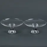 Alexander Joseph von Steuben, Pair of Teardrop Compotes