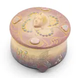 Weller, Art Nouveau Cameo Jewel Lidded Box, Ca. Early 20th C.