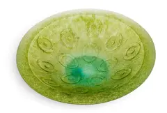 Daum, Pâte De Verre Glass, Ca. 20th C., 'Rhythms', Pâte De Verre Glass