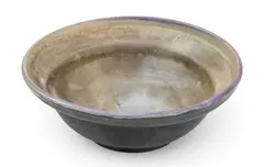 Iridescent Glazed Earthenware Large Bowl 1910 by Pewabic, 1910, sold Sep 2026