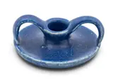 Pewabic, Early and Rare Glazed Earthenware Double Handled Candlestick 1903-1910, 1903