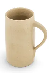 Early Matte Creme Ground Glazed Earthenware Tall Mug 1903-1904 by Pewabic, 1903, sold Sep 2026