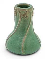 Pewabic, Elm-glazed Ceramic 'Snowdrop' Vase, 2006, 2006