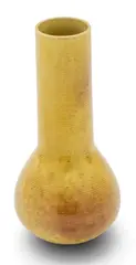 Earthenware Vase 1885 by Rookwood Pottery, 1885, Yellow and burnt umber glazed vase, sold Sep 2026