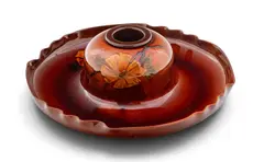 Glazed Earthenware Inkwell, Ca. 1889, Coll. of Charles Lang Freer by Rookwood Pottery, Ca. 1889, sold Sep 2026