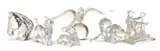 Alexander Joseph von Steuben, Baccarat, Waterford, Ralph Lauren Crystal Animals 7 PCS