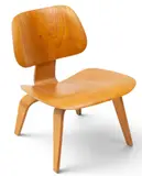 Charles and Ray Eames, for Herman Miller (American) Molded Plywood LCW Potato Chip Chair, Ca. 1950-1957, Depth 22