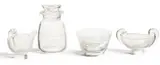 Alexander Joseph von Steuben, Cocktail Shaker, Creamer, Sugar, Bowl 4 PCS