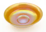 Alexander Joseph von Steuben, Gold Aurene and Calcite Bowl 1920-1930, 1920