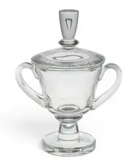 Blown Glass Teardrop Covered Urn by Alexander Joseph von Steuben, sold Jun 2026