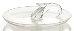 Blown Glass Canape Serving Dish 1950-1970 by Alexander Joseph von Steuben, 1950, sold Jun 2026