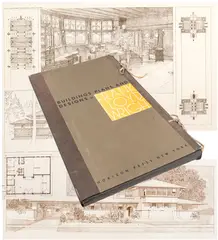 Frank Lloyd Wright, Printed Material 1963, 'Buildings Plans and Designs by Frank Lloyd Wright', Depth 2, 1963