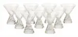 Alexander Joseph von Steuben, Martini Glasses 9 PCS