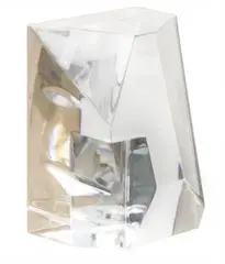 Orrefors, Clear Crystal Modern "Diva" Sculpture
