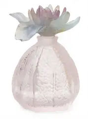 Daum, Pate De Verre "Physalis" Perfume and Stopper 1 PC