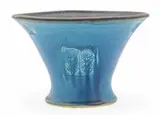 Pewabic, Matte Glaze Pottery Vase, 2000s