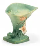 Roseville, Cornucopia Vase #185 - 8 '"Magnolia"'