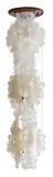 Verner Panton, Large Capiz Shell Chandelier