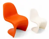 Verner Panton, for Vitra (Swiss) Polypropylene Panton Chair and Panton Junior Chair, 2 PCS