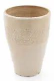 Cream Glazed Pottery Vase, Mid 20th C. by Pewabic, sold Nov 2025