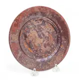 Pewabic, Irredecent Glaze Pottery Plate, Ca. 1940