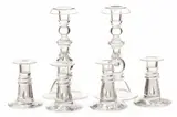 Candlesticks 1940, 6 PCS by Alexander Joseph von Steuben, 1940, sold Oct 2025