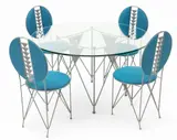 Frank Lloyd Wright, Cassina (Italy), Made for Atelier International Limited Enameled Steel And Glass, Ca. 1980-89, 'Midway Garden, Ca. 1980