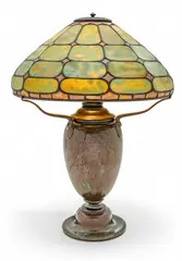 Tiffany Studios, Table Lamp 'Colonial on Urn Base'