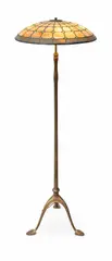 Tiffany Studios, Bronze Floor Lamp